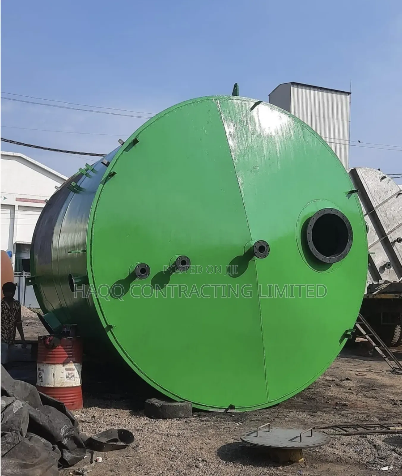 Diesel Storage Tank Fabrication 20,000 Litres