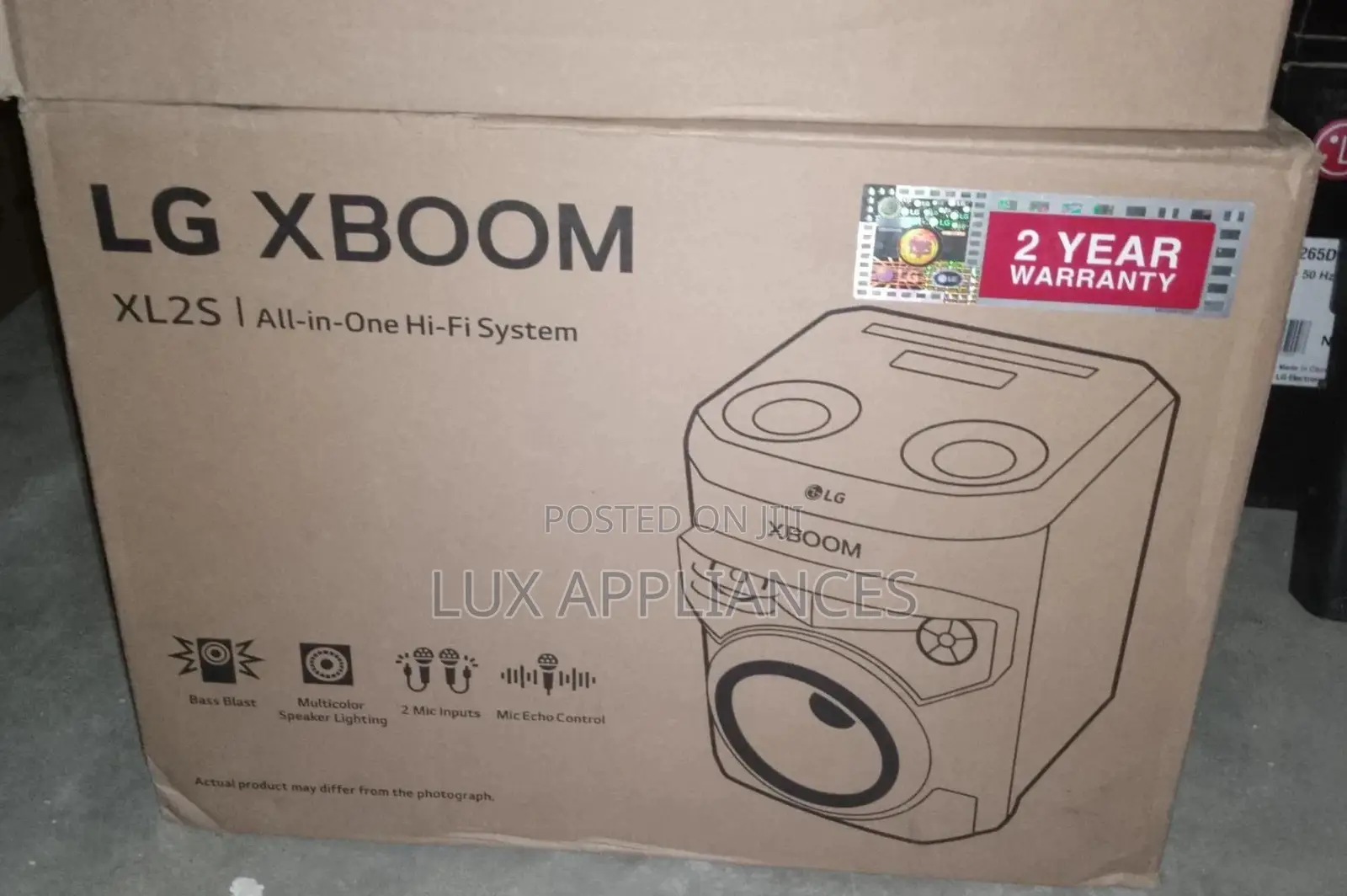 Durable Lg Home Theatre ''xl2s''