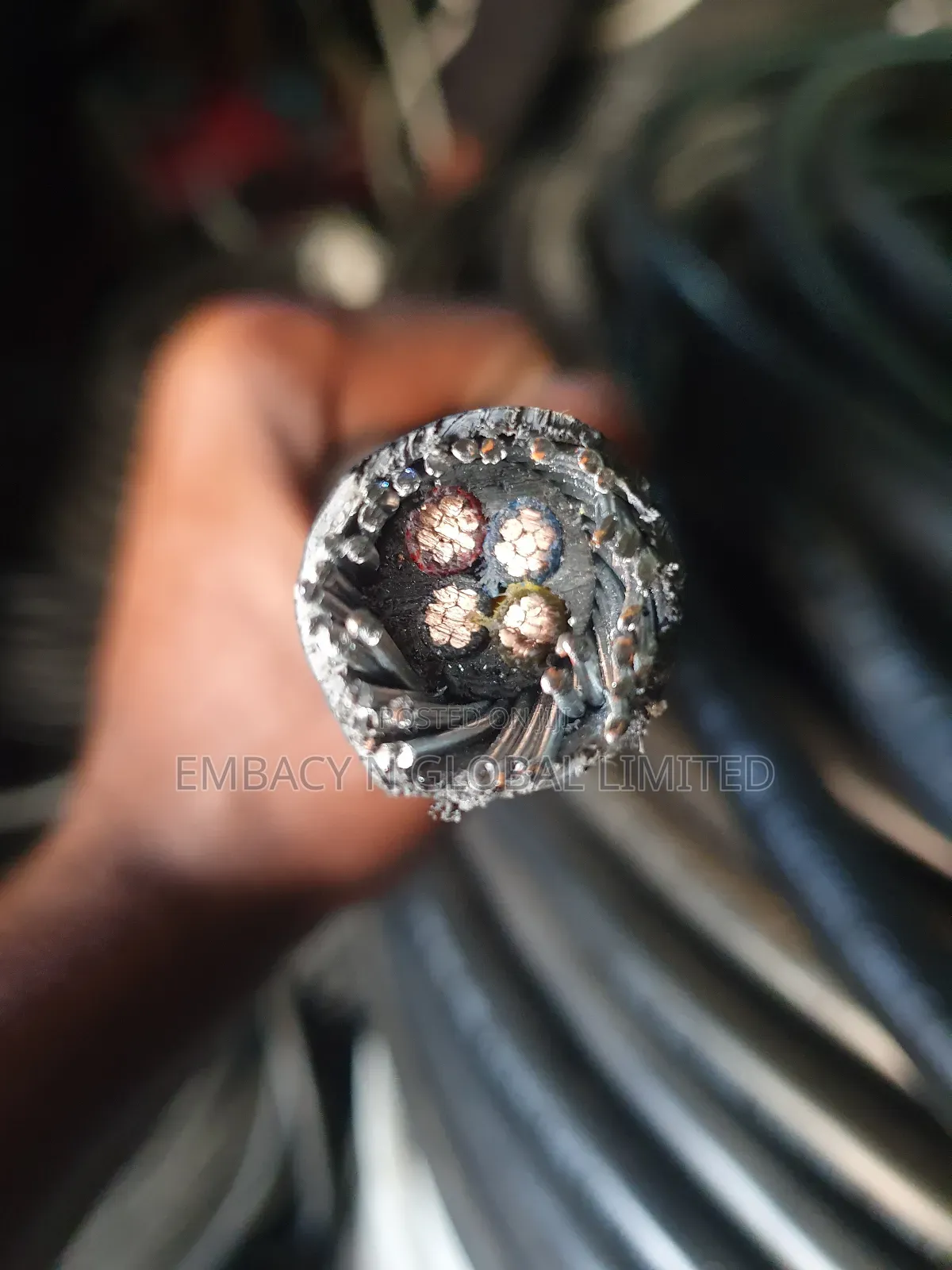 10mm 4core Armoured Cable