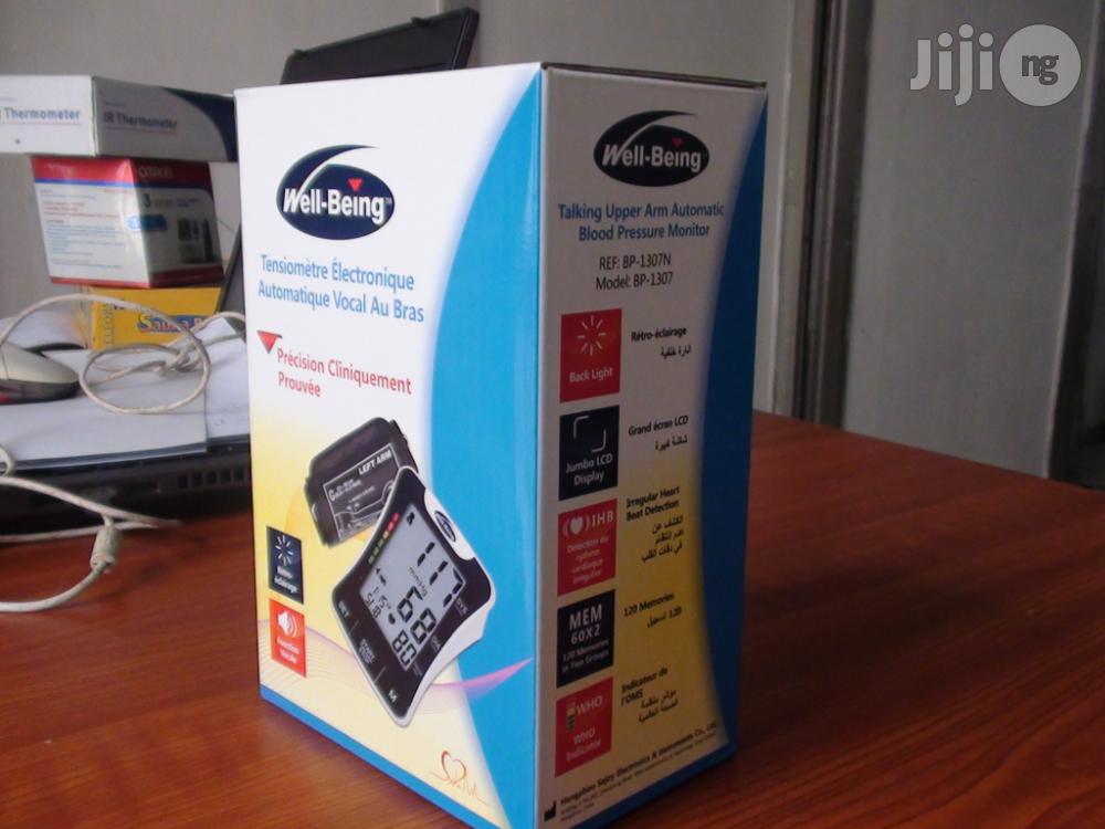 TALKING Blood Pressure Monitor- Well Being