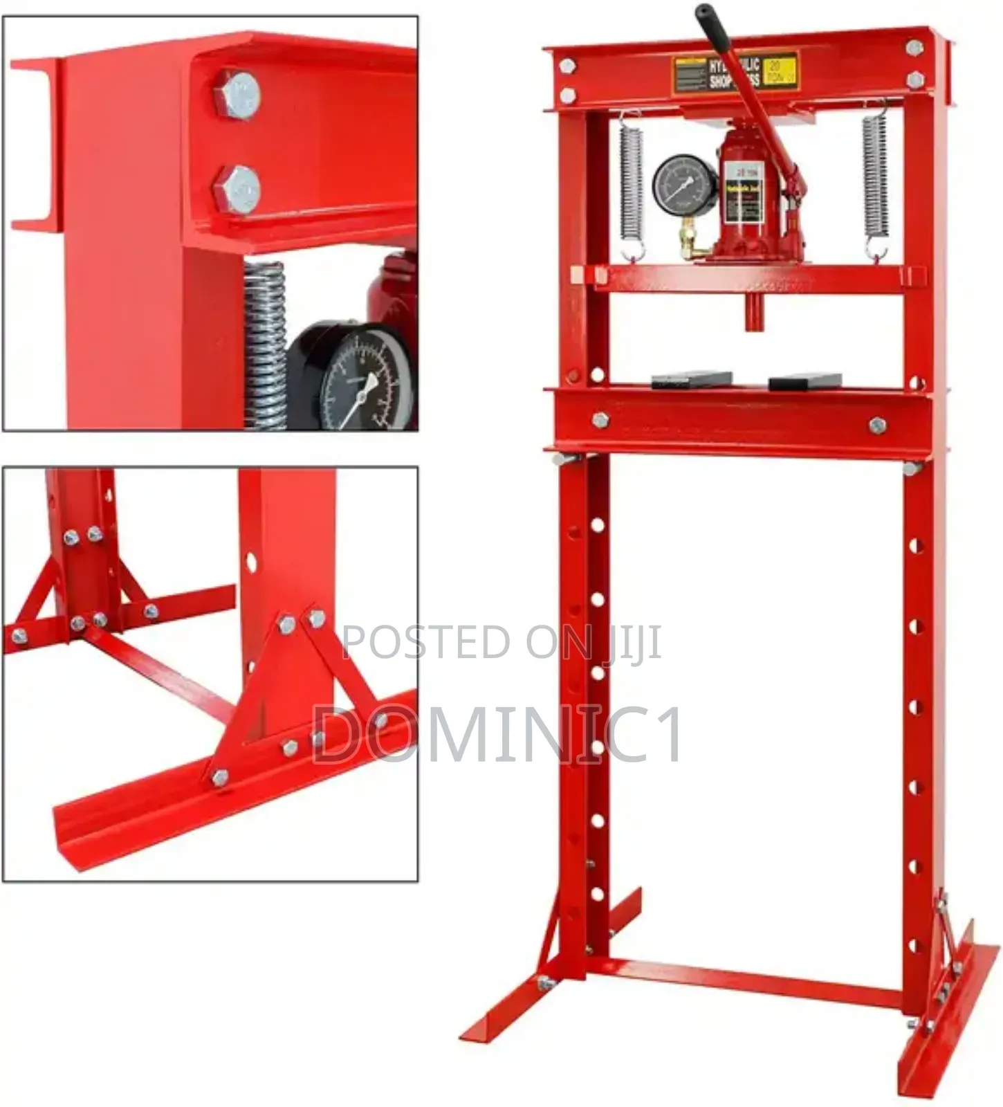 20 Ton Hydraulic Shop Press