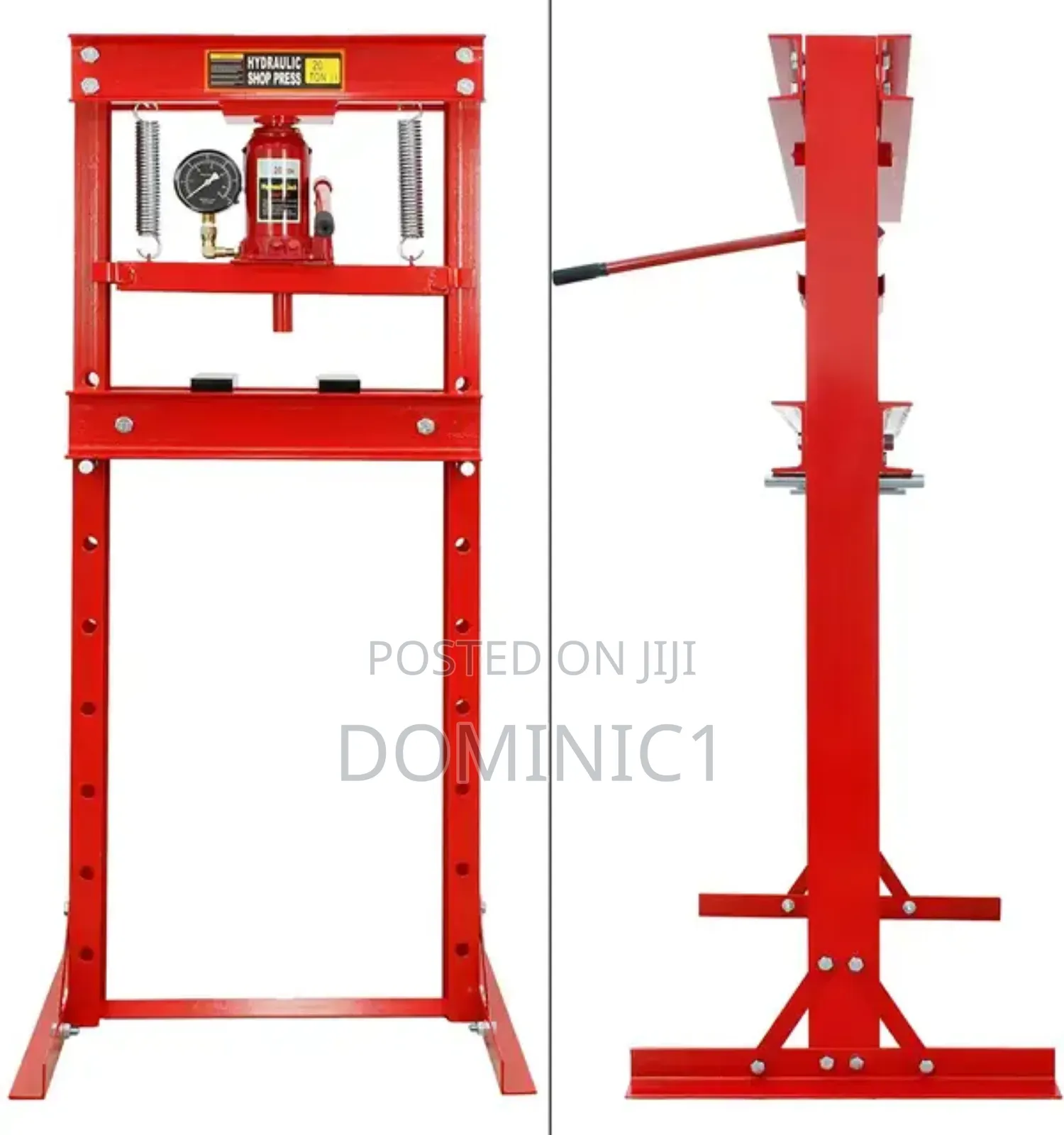 20 Ton Hydraulic Shop Press