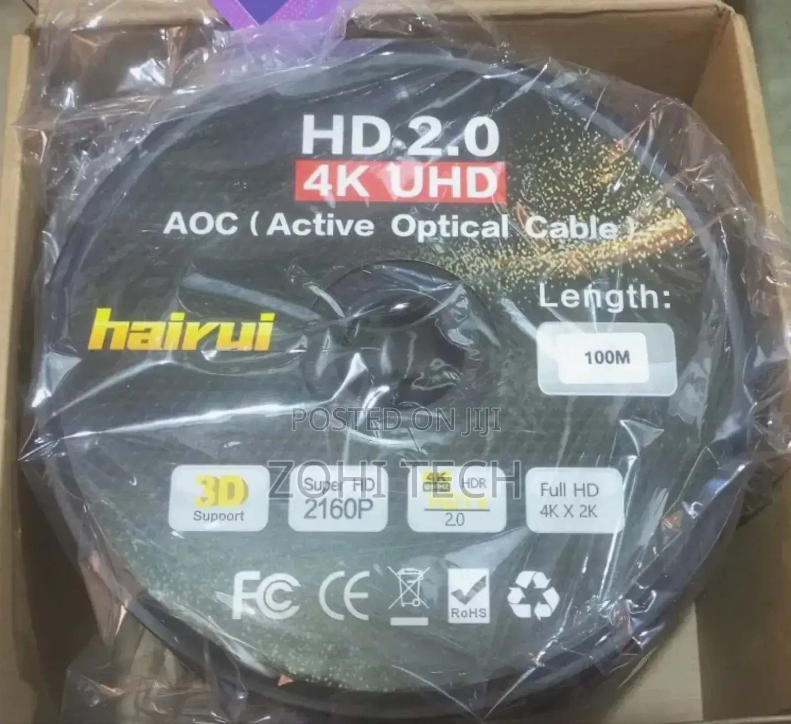 100m Fiber Optic HDMI Cable