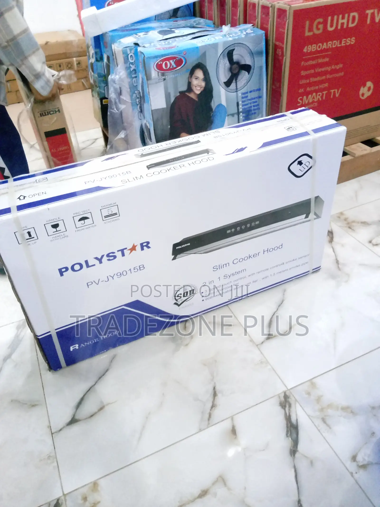 Best in Polystar 90cm Range Hood