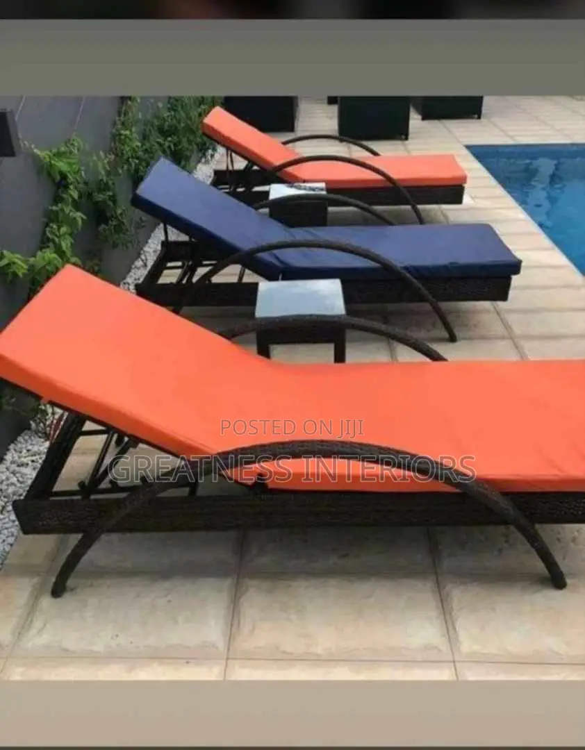 Quality Imported Swimming Pool Bed and a Side Table