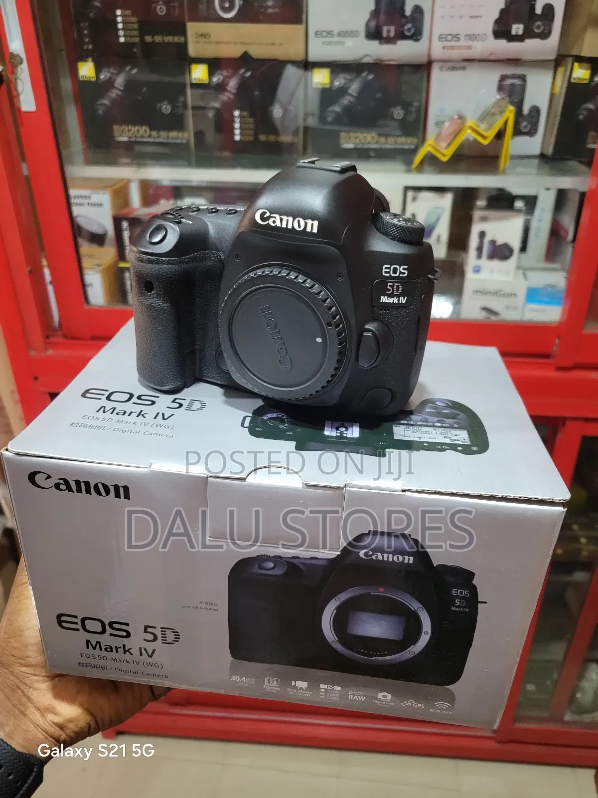 Canon Eos 5d Mark Iv DSLR Camera (Body Only)