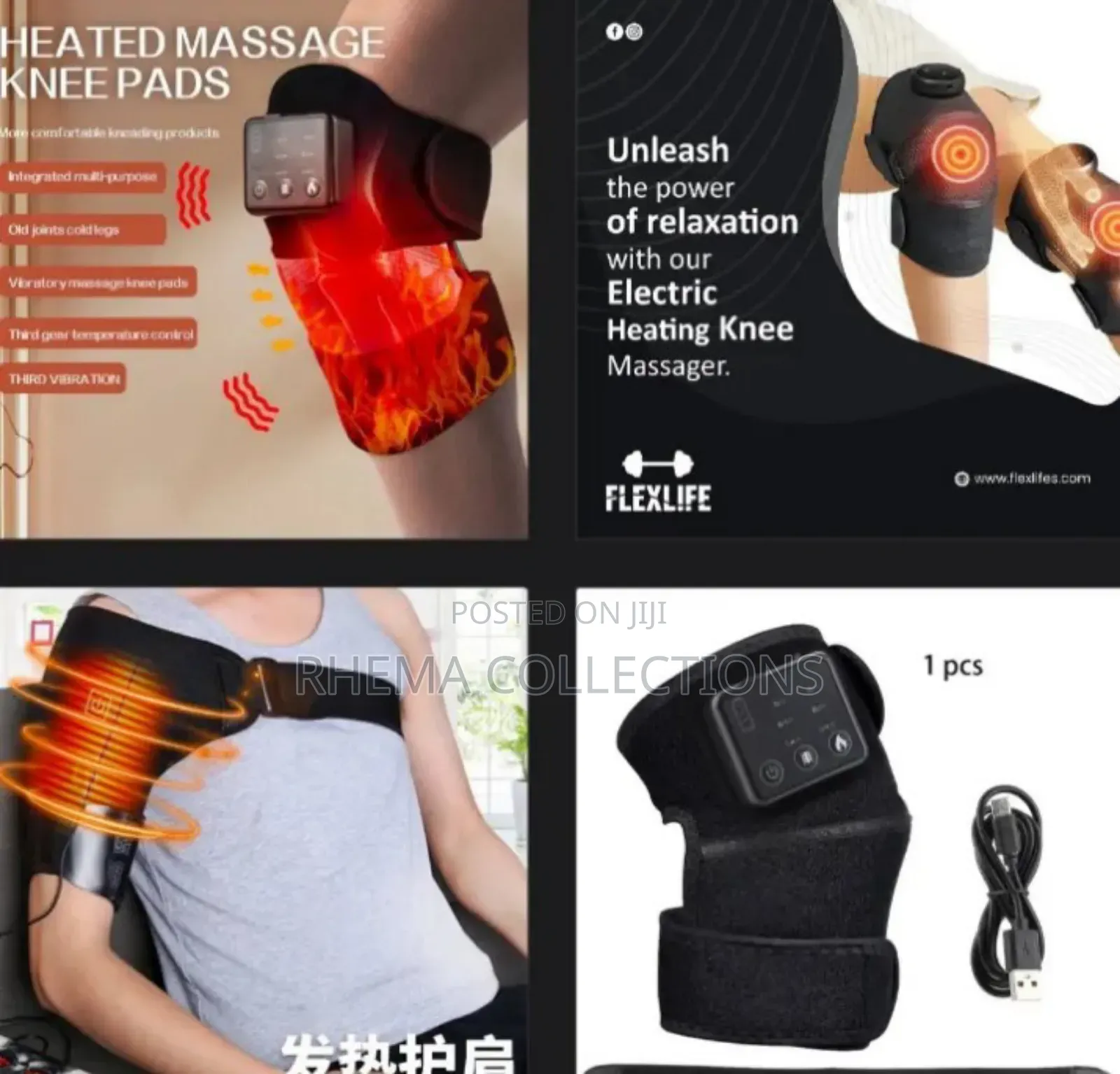 Heated Knee Massager for Pains