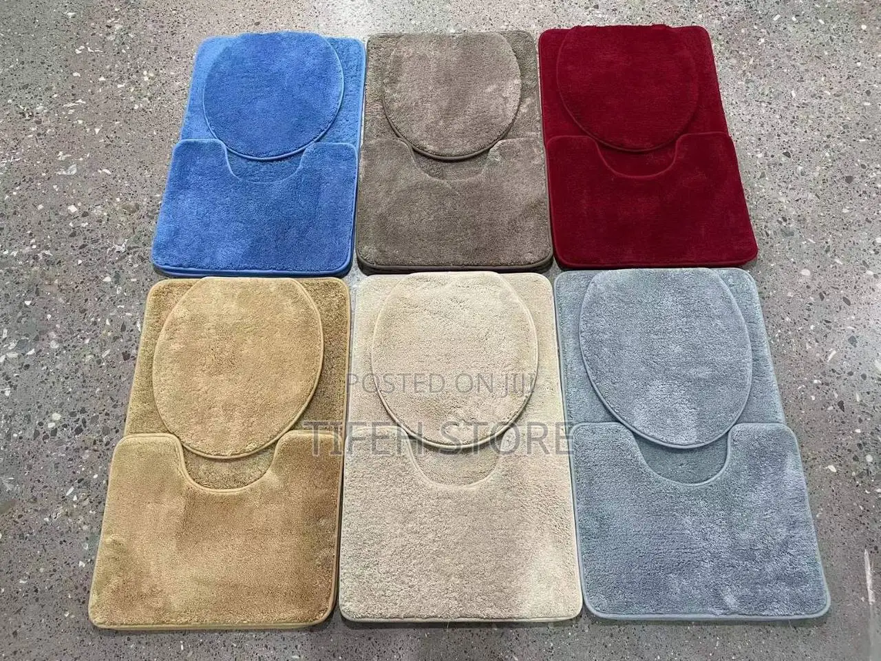 3 in 1 Toilet Rug