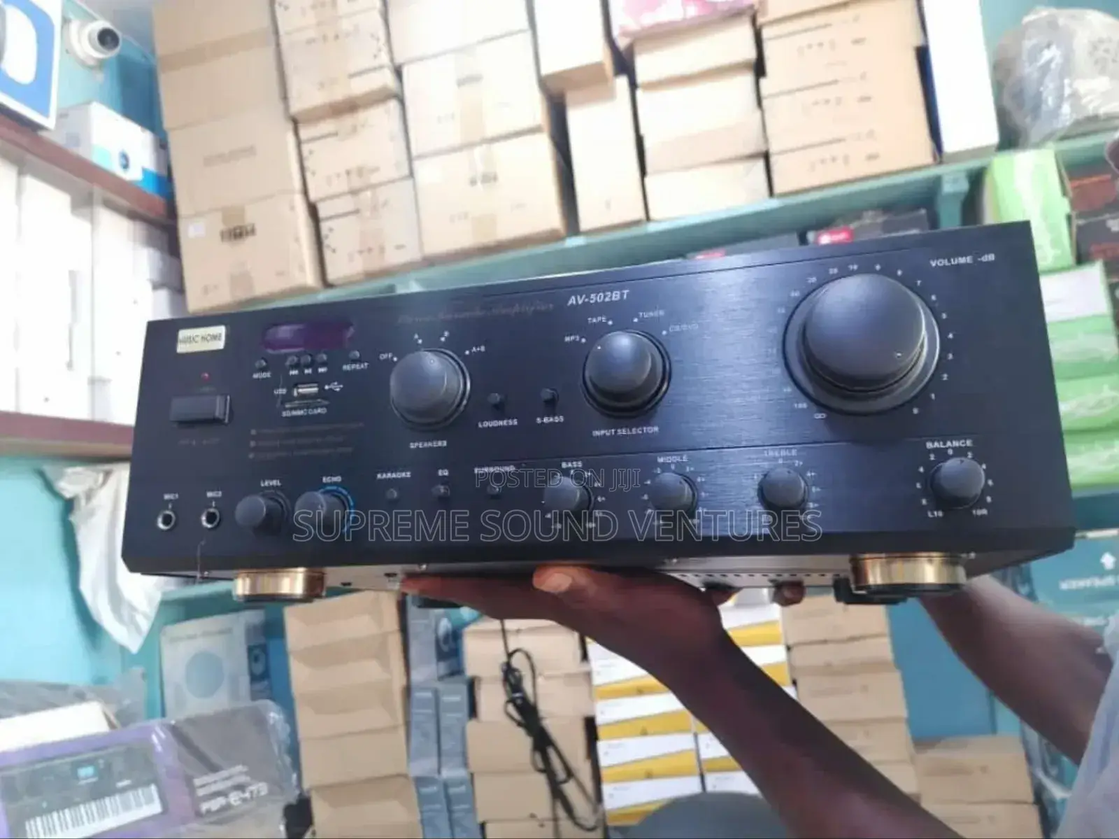 Karaoke Av-502 BT Amplifier