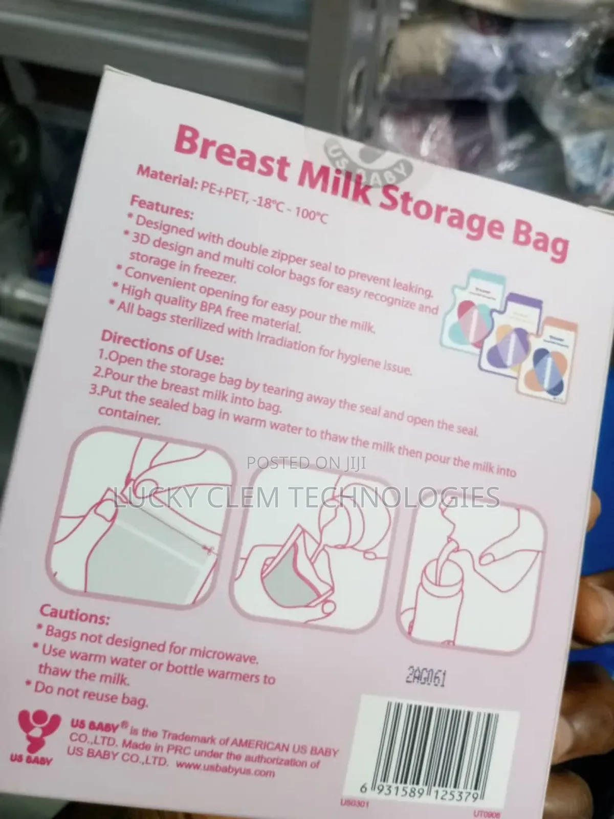 Breast Milk Storage Bags