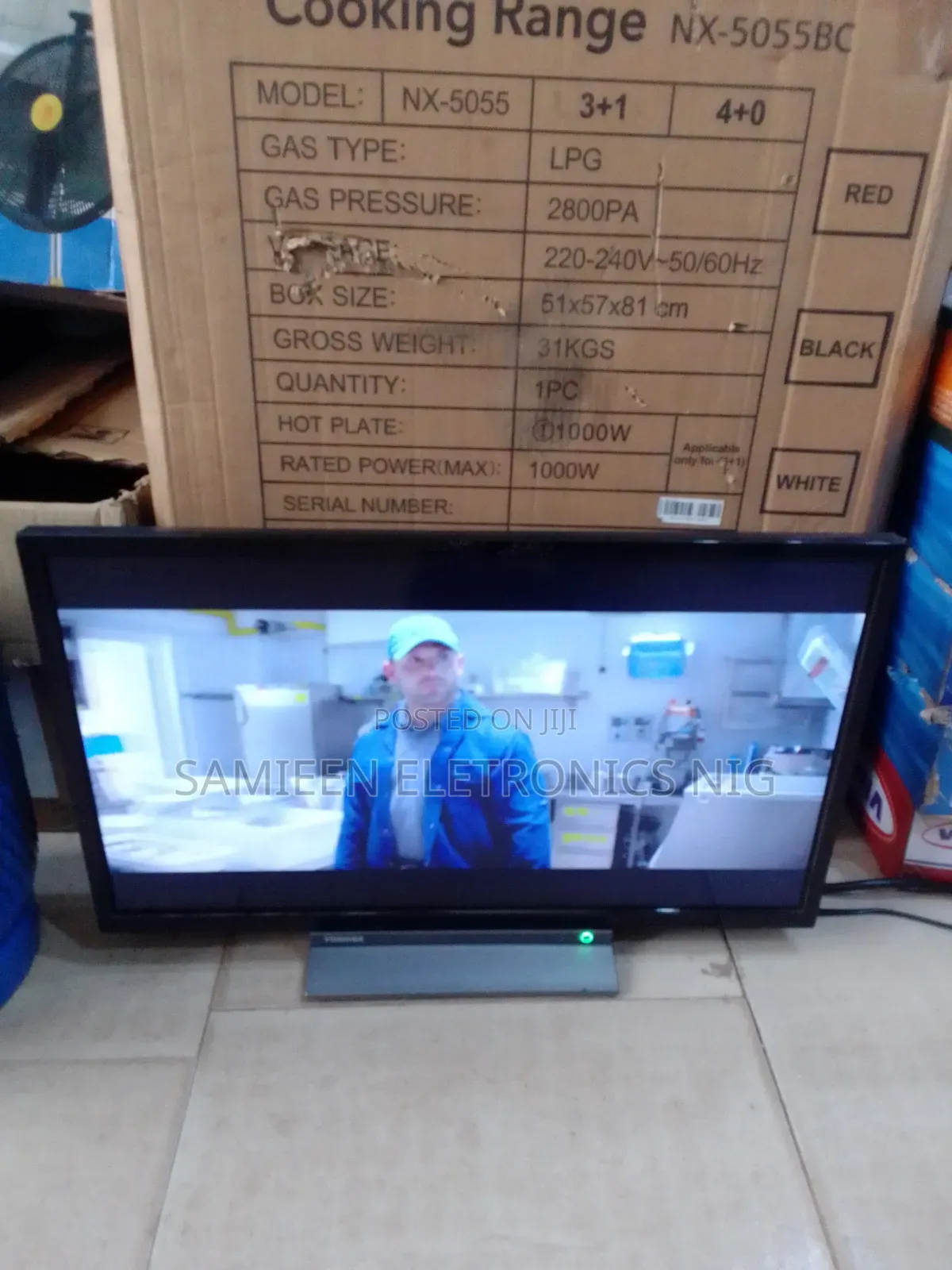 Newly Arrived 24inch Toshiba Uhd Smart, Uk Imported, Slim