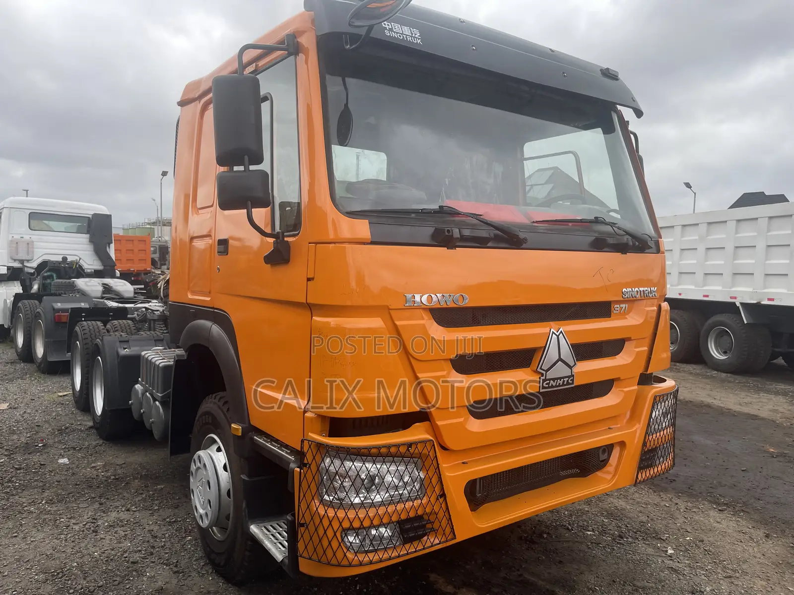 Foreign Used Howo Truck Tractor Head.