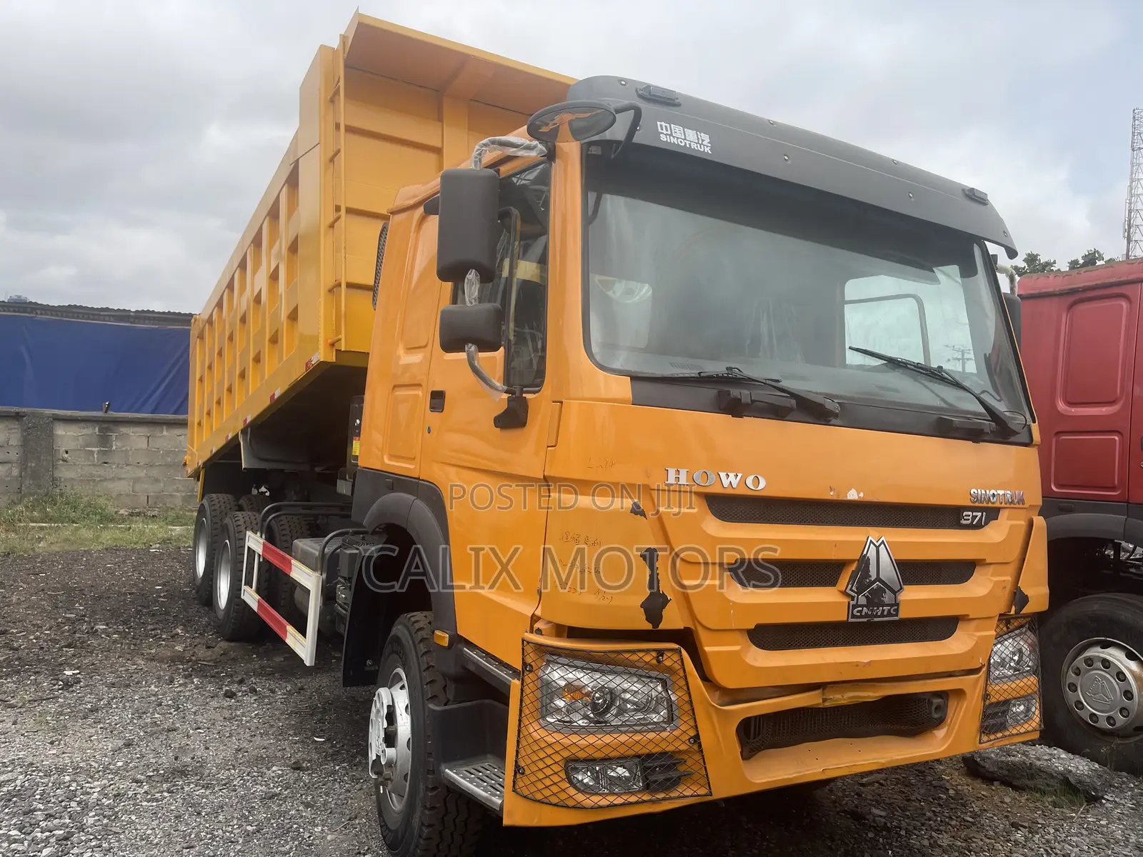 Foreign Used Howo Truck Tipper 371hp.