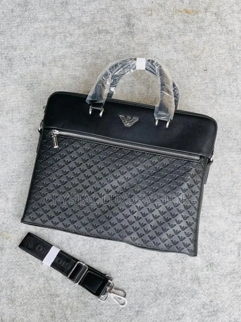 Top Quality Luxury Genuine Leather Laptop Bag