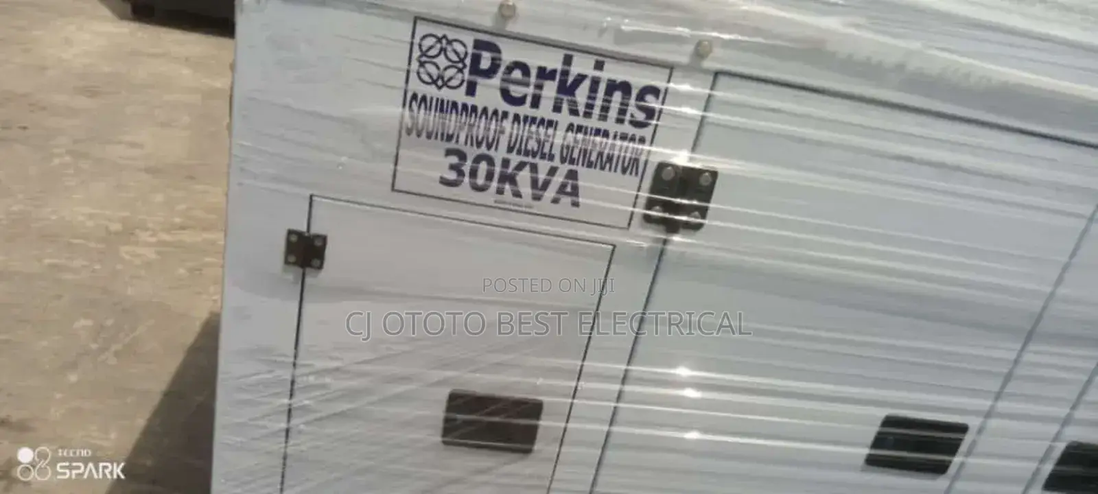 30kva Perkins Generator Soundproof 100%Copper
