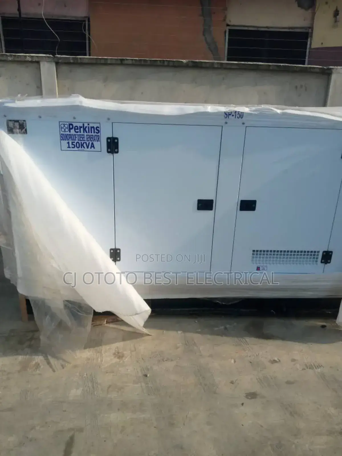 150kva Brand New Perkins Generator Soundproof 100%Copper .