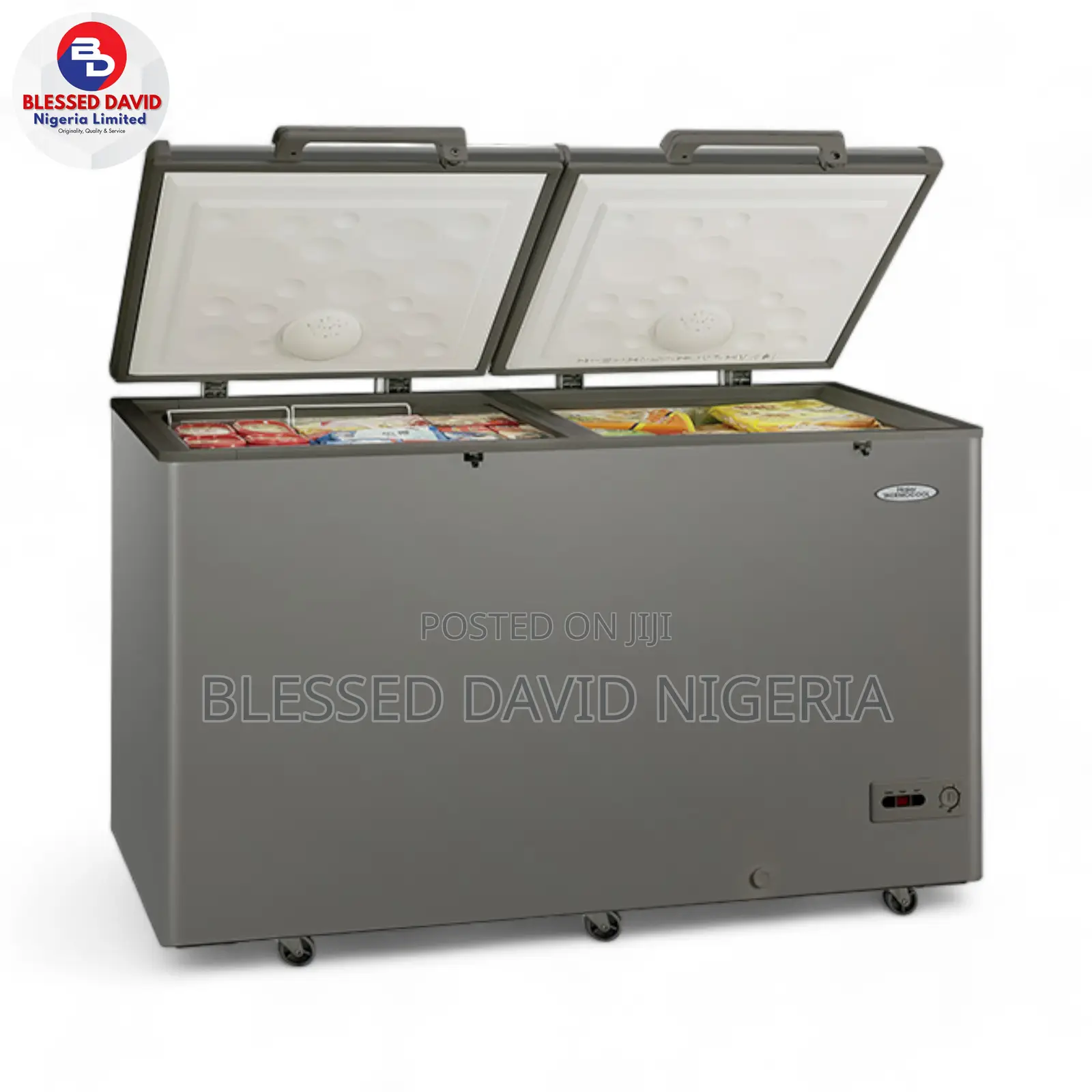 Haier Thermocool 519L Inverter Chest Freezer - HTF-519IS SLV