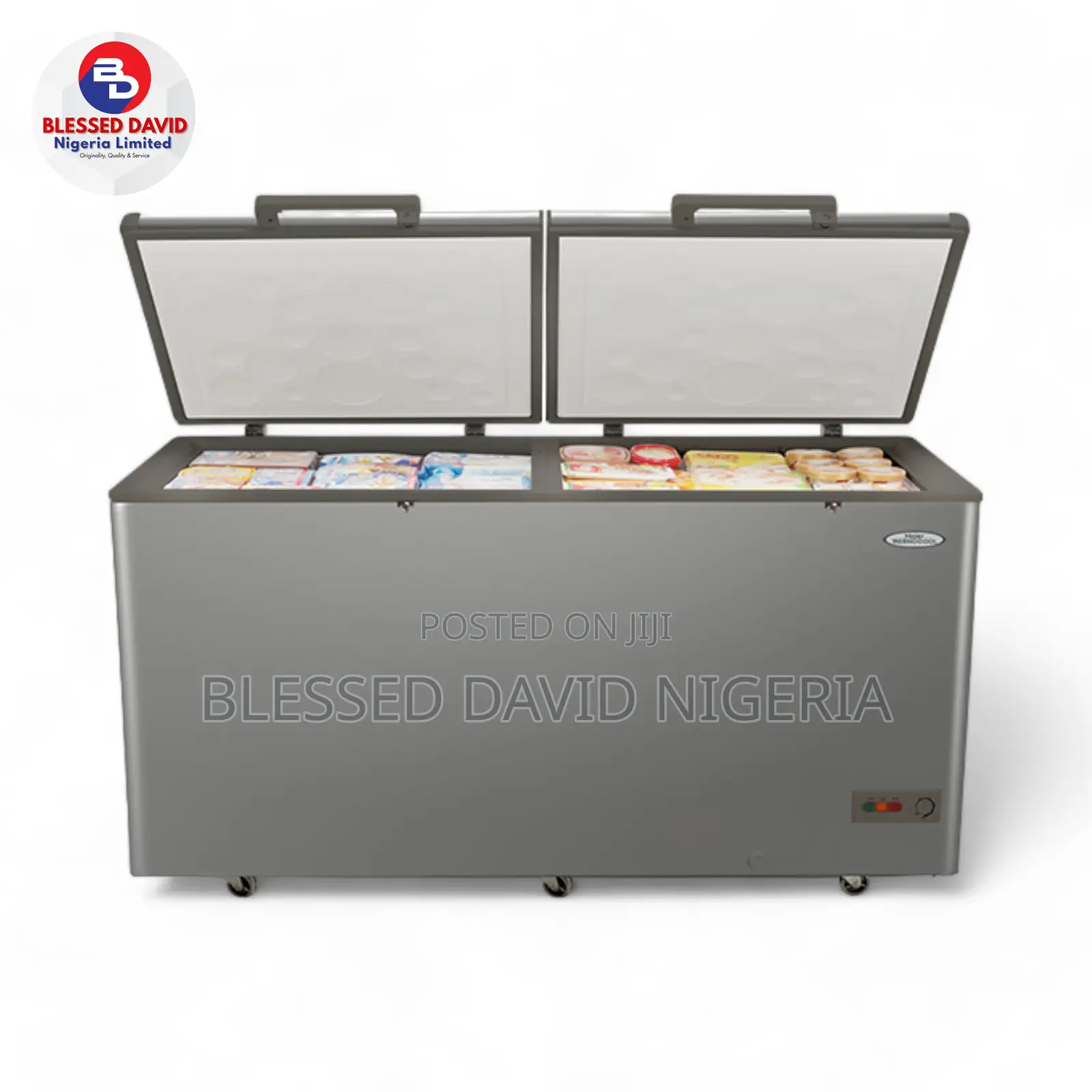 Haier Thermocool 519L Inverter Chest Freezer - HTF-519IS SLV
