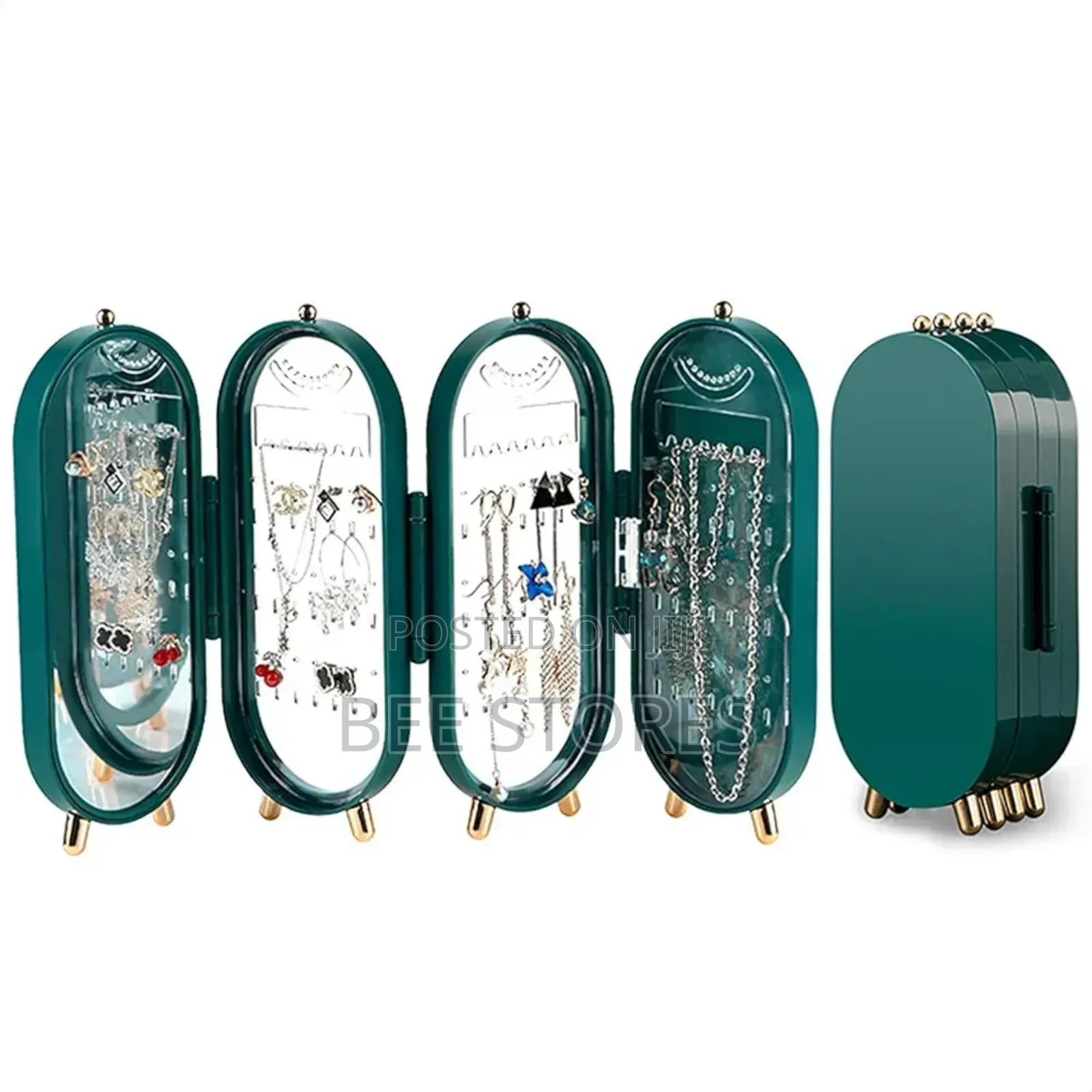 Jewelry Box Oval Earrings Organiser