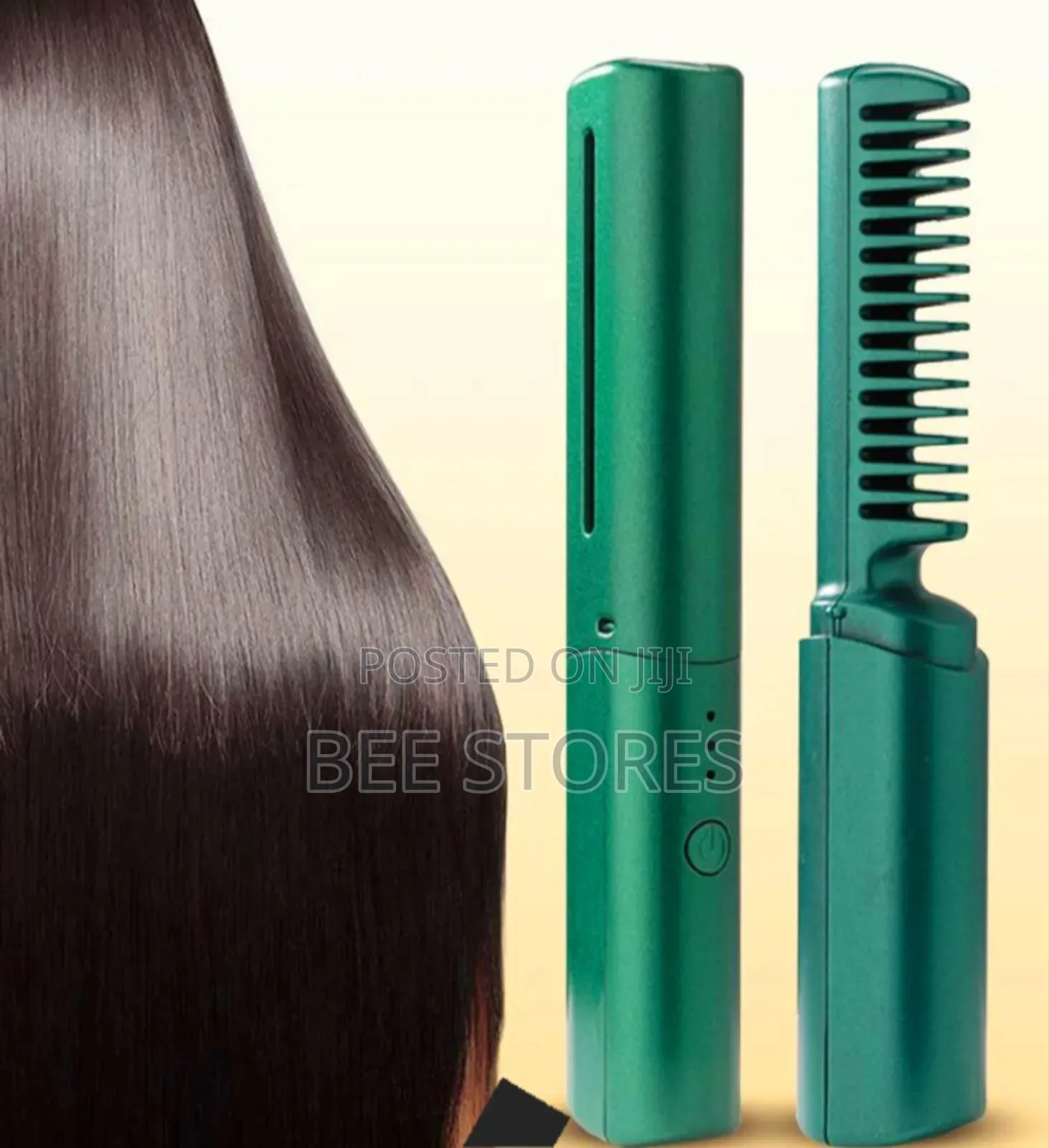 Rechargeable Hair Straightener Comb