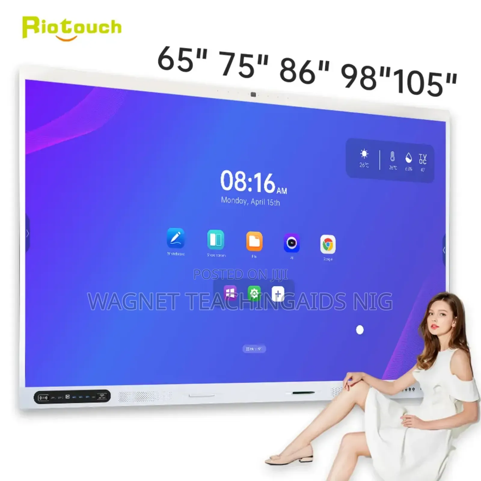 Free Delivery 100inches and 98inches Interactive Smart Board
