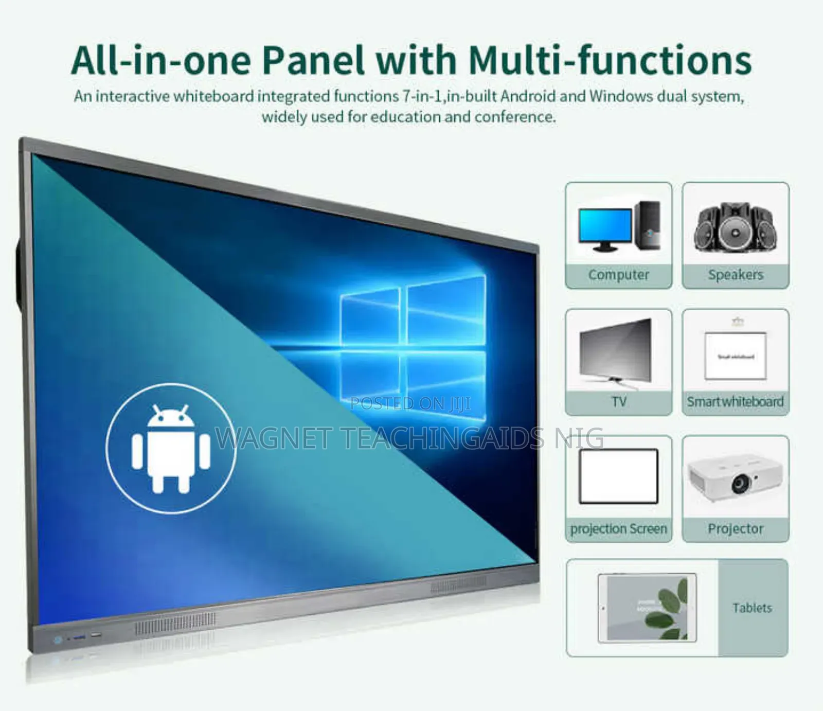 Free Delivery 100inches and 98inches Interactive Smart Board