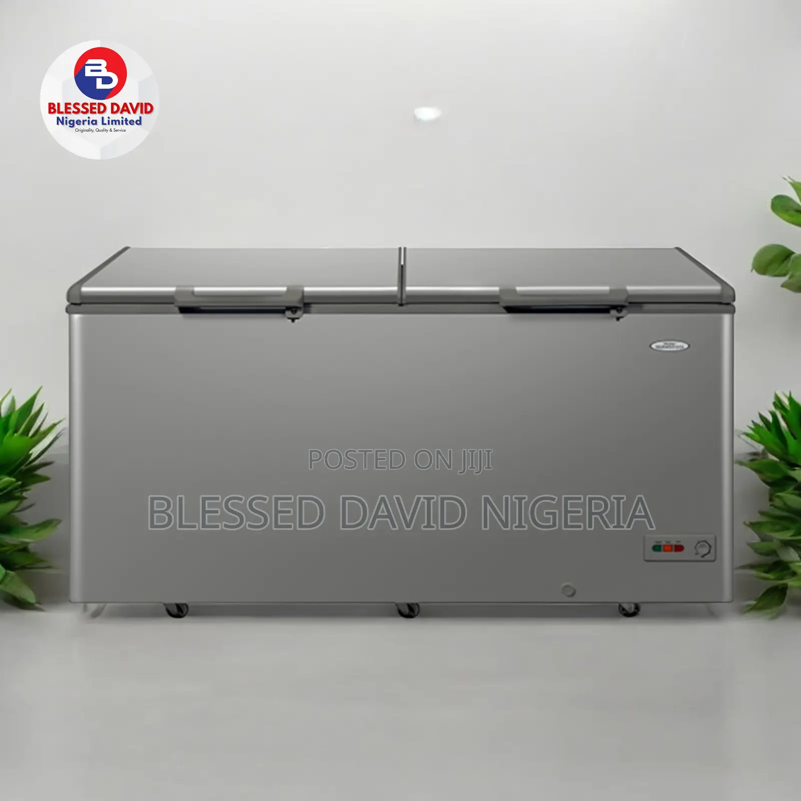 Haier Thermocool 429L Inverter Chest Freezer - HTF-429IS SLV