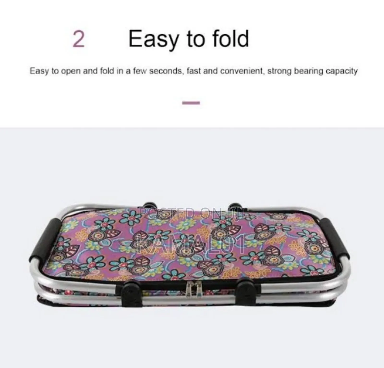Large Insulated Collapsible Picnic Basket