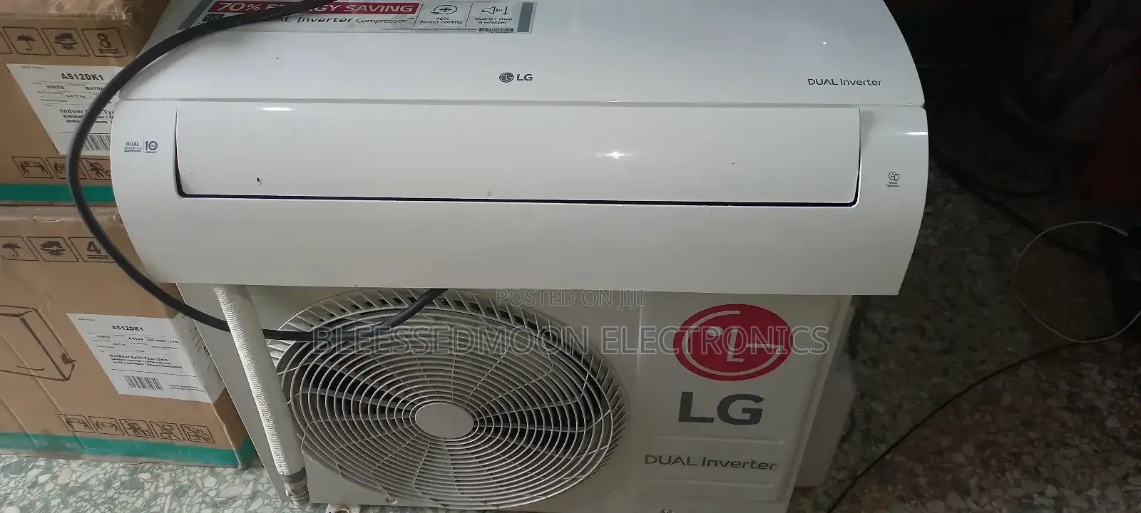 LG Dual Inverter Air Conditioner 1.5hp 5 Years Warranty