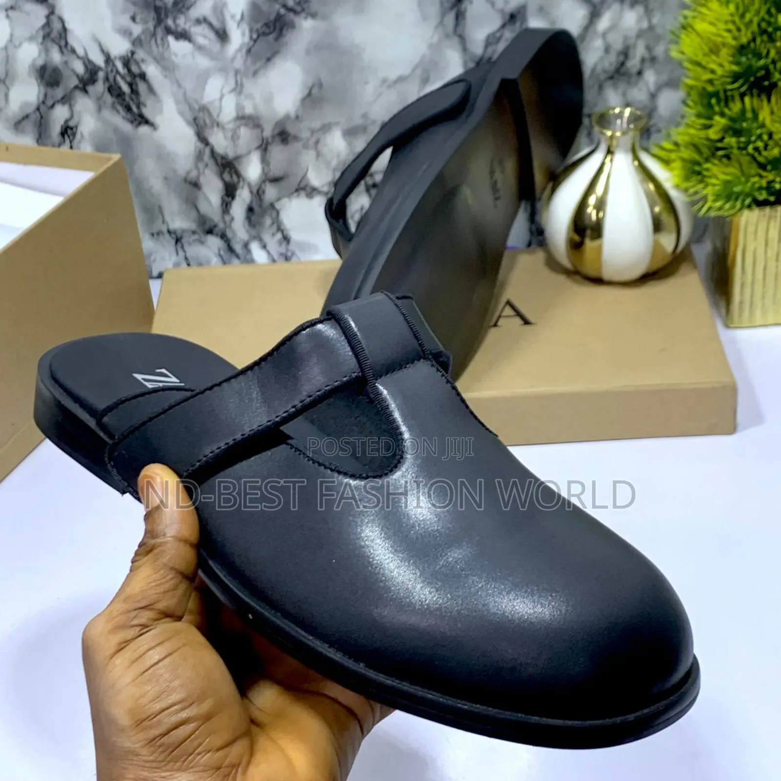 Pure Leather Half Shoe