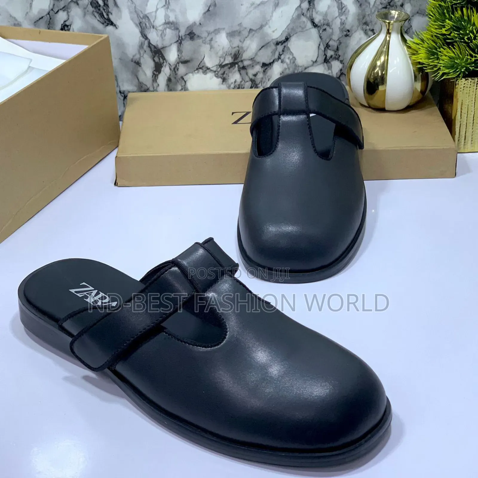Pure Leather Half Shoe