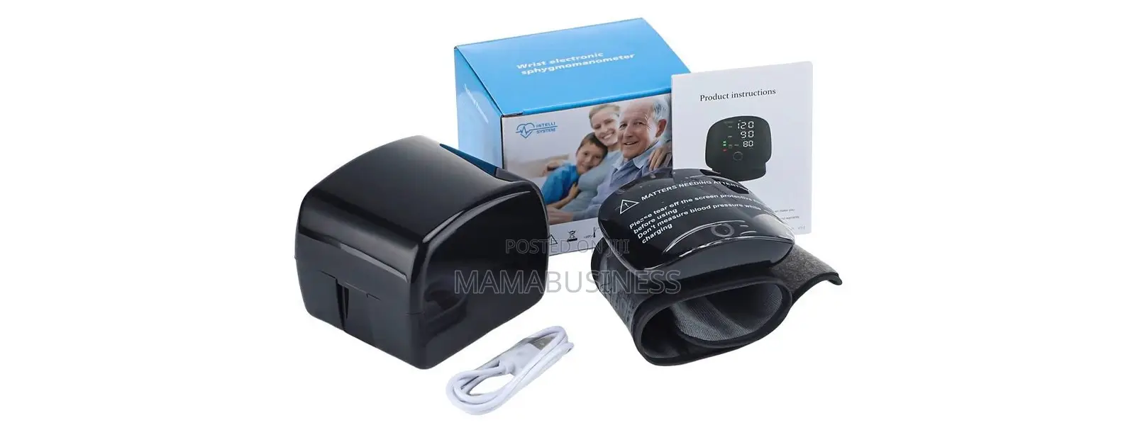 Rechargeable Wrist Blood Pressure Sphygmomanometer