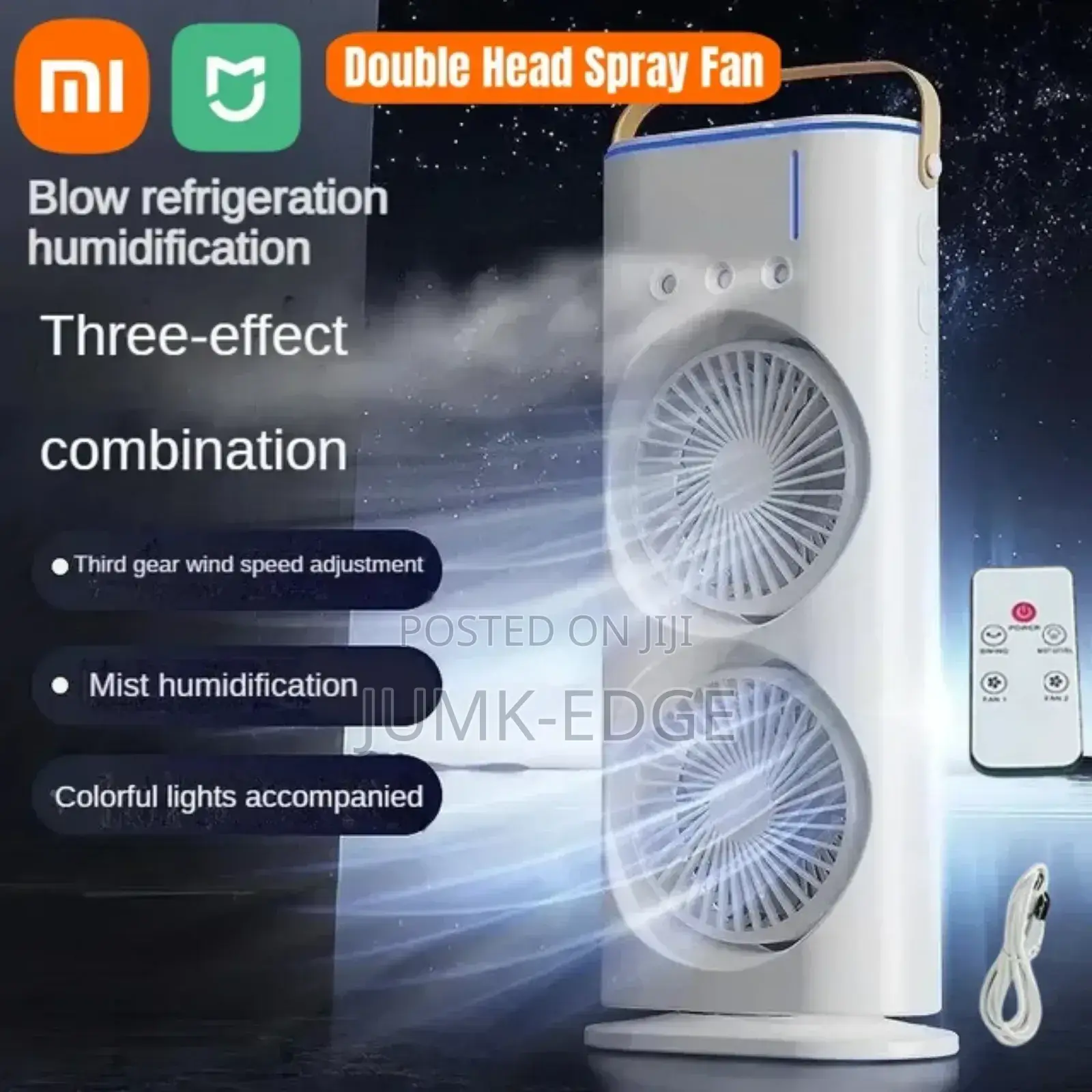Rechargeable Double -Headed Spray Fan