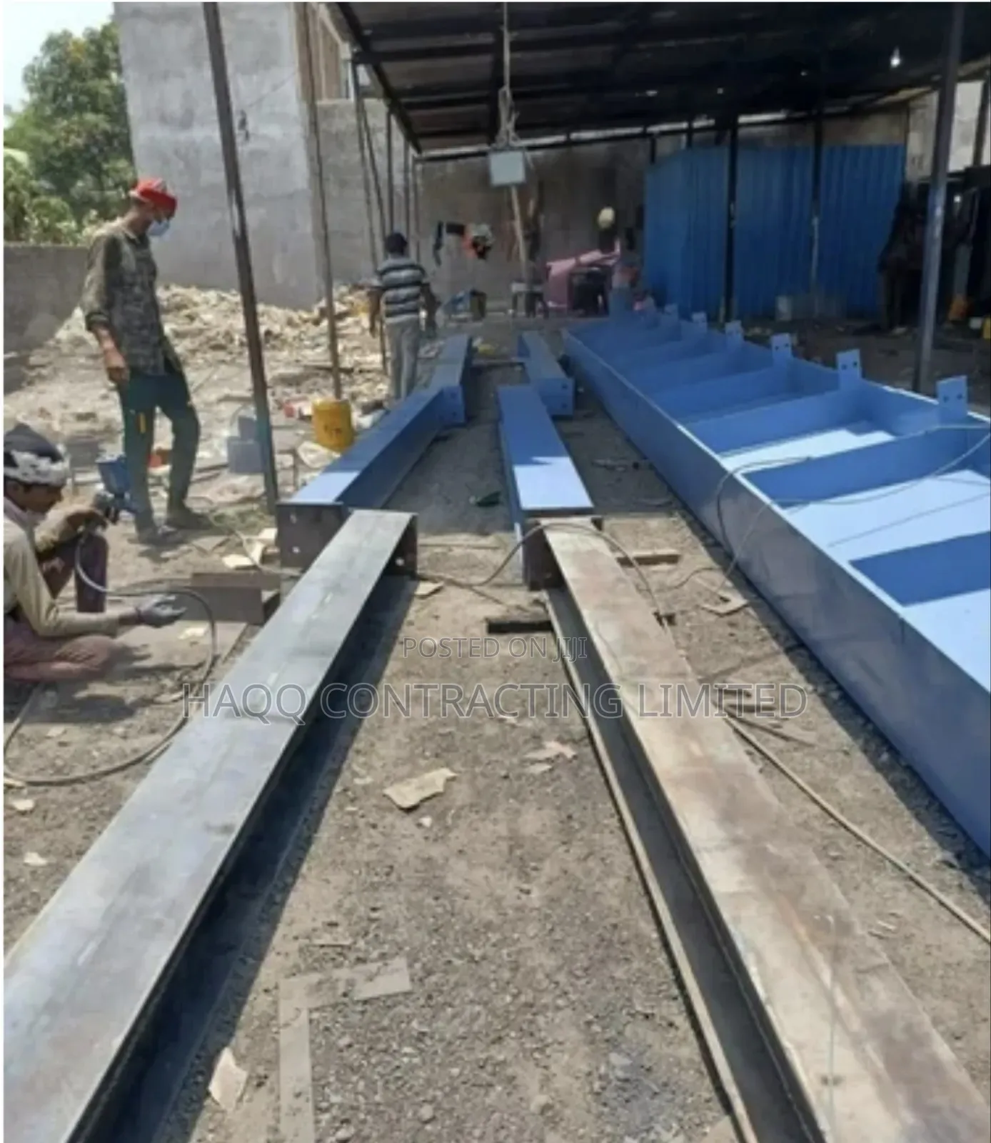Industrial Steel Fabrication Works, Heavy Steel Fabrication