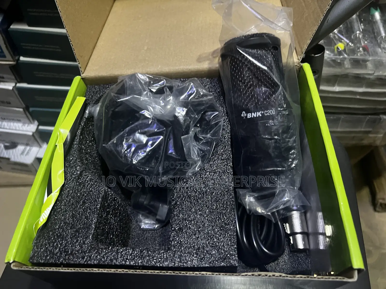 BNK Recording Microphone C200 Carre Condenser Microphone