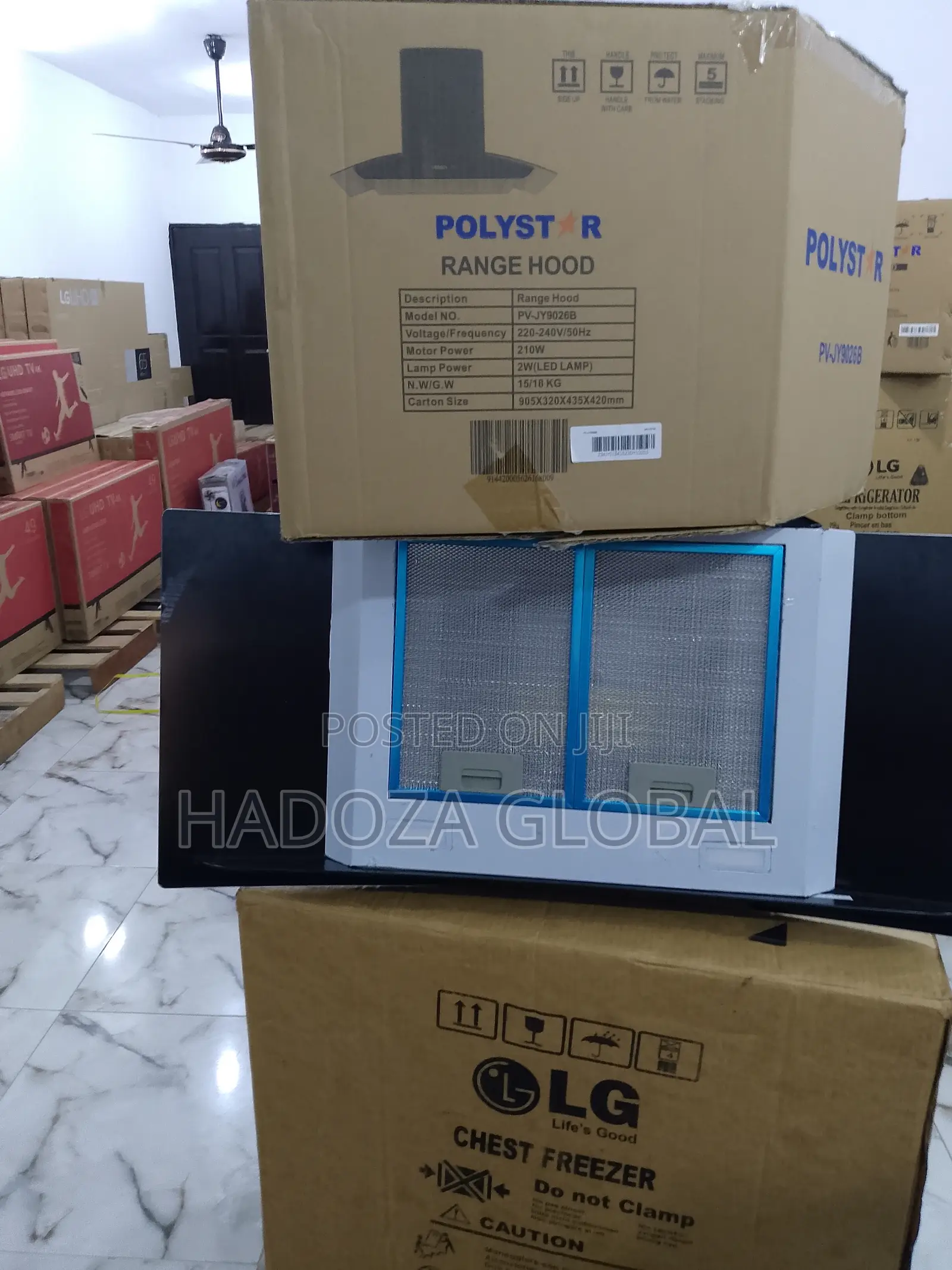 Polystar Cooker Range Hood Brand New Quality PV-JY9026B