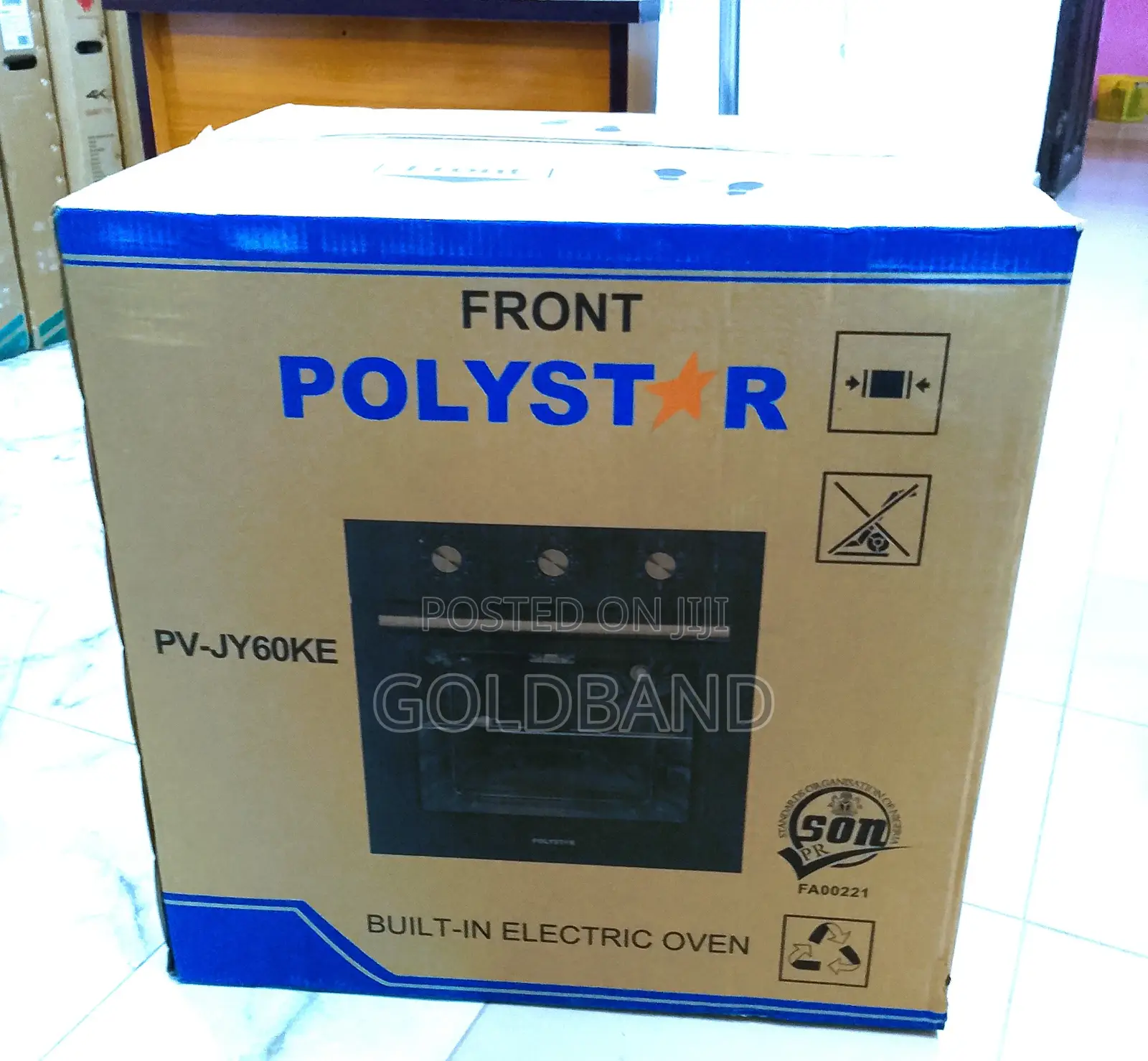 Best Selling Inbuilt Electric Oven ''Pv-Jy60ke''
