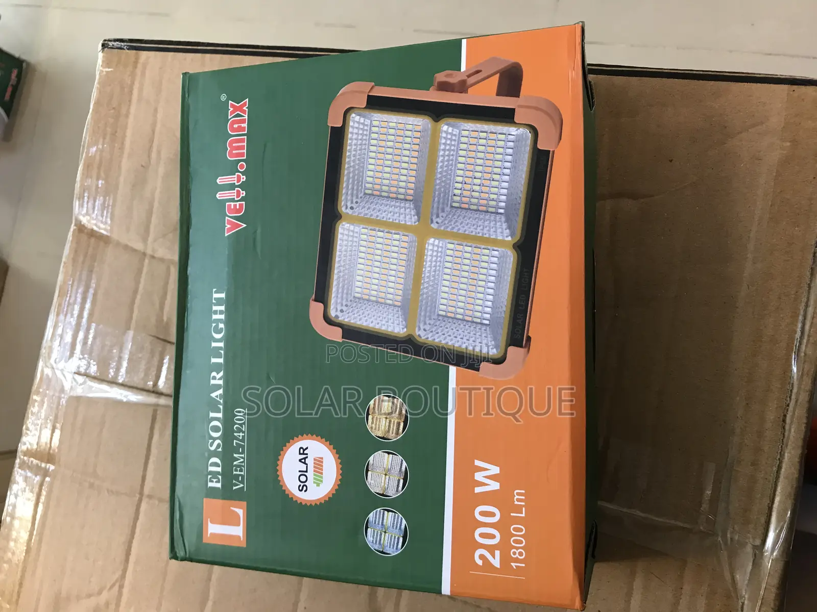 Vellmax Solar Indoor Lamp