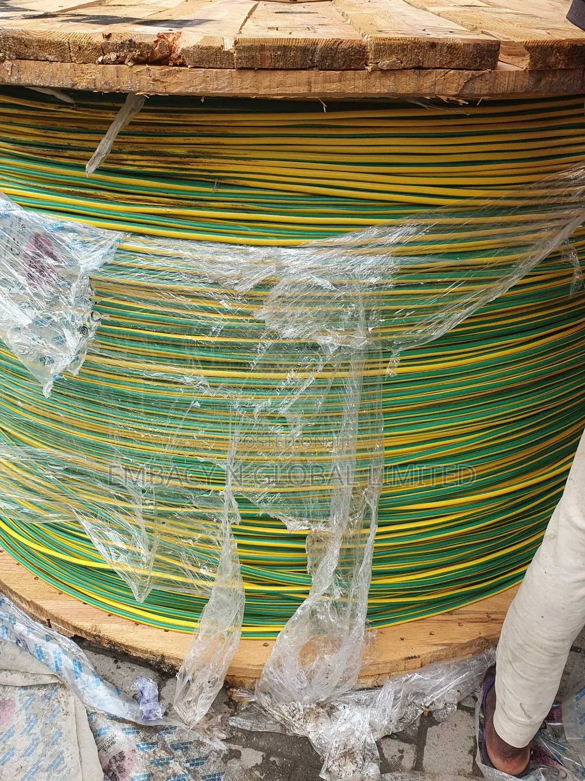 50mm Single Cable PVC/PVC (Hard Core) Earth