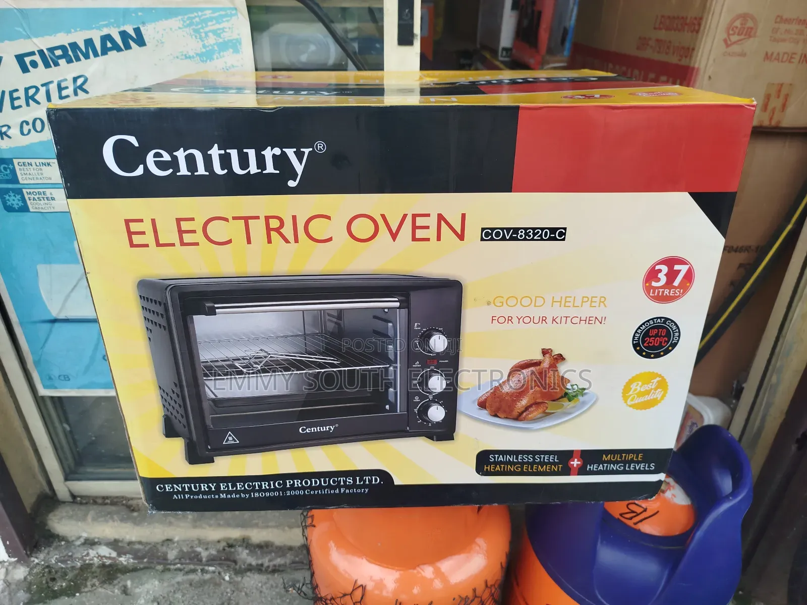 Century Electric Oven Baking Toasting and Grill 37 Litres