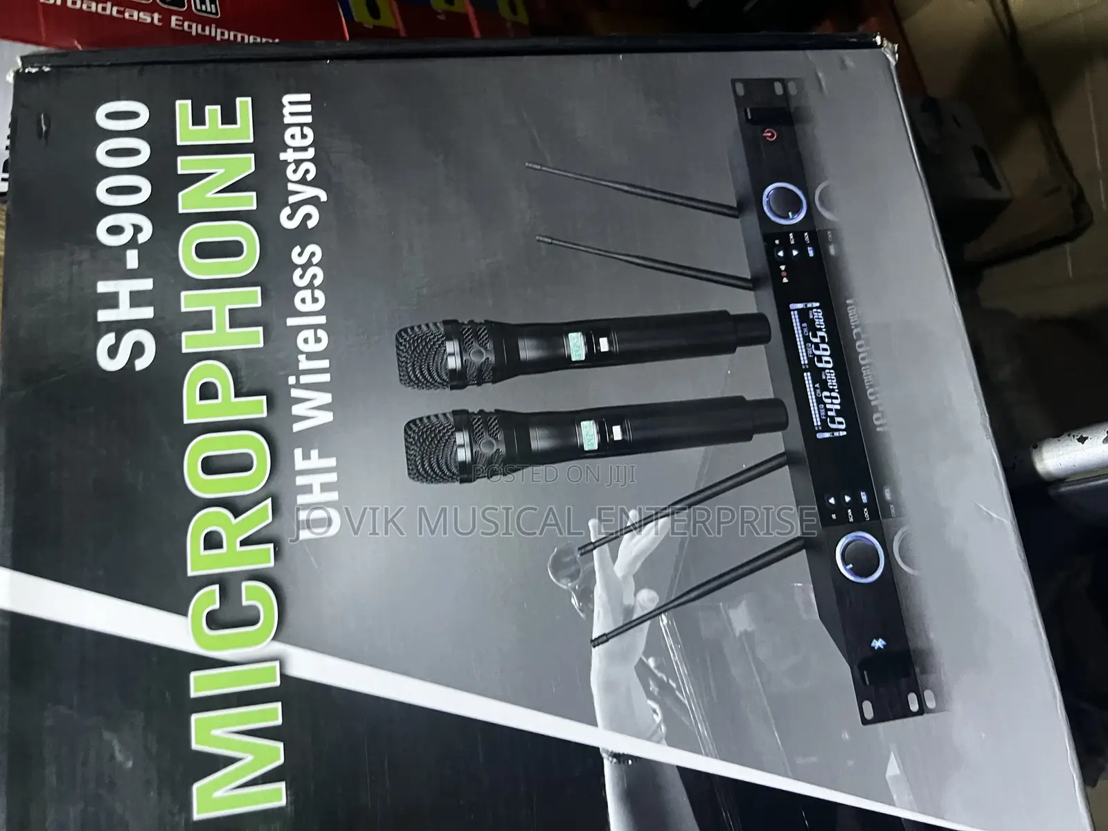 Shure Sh-9000 Microphone Uhf Wireless System
