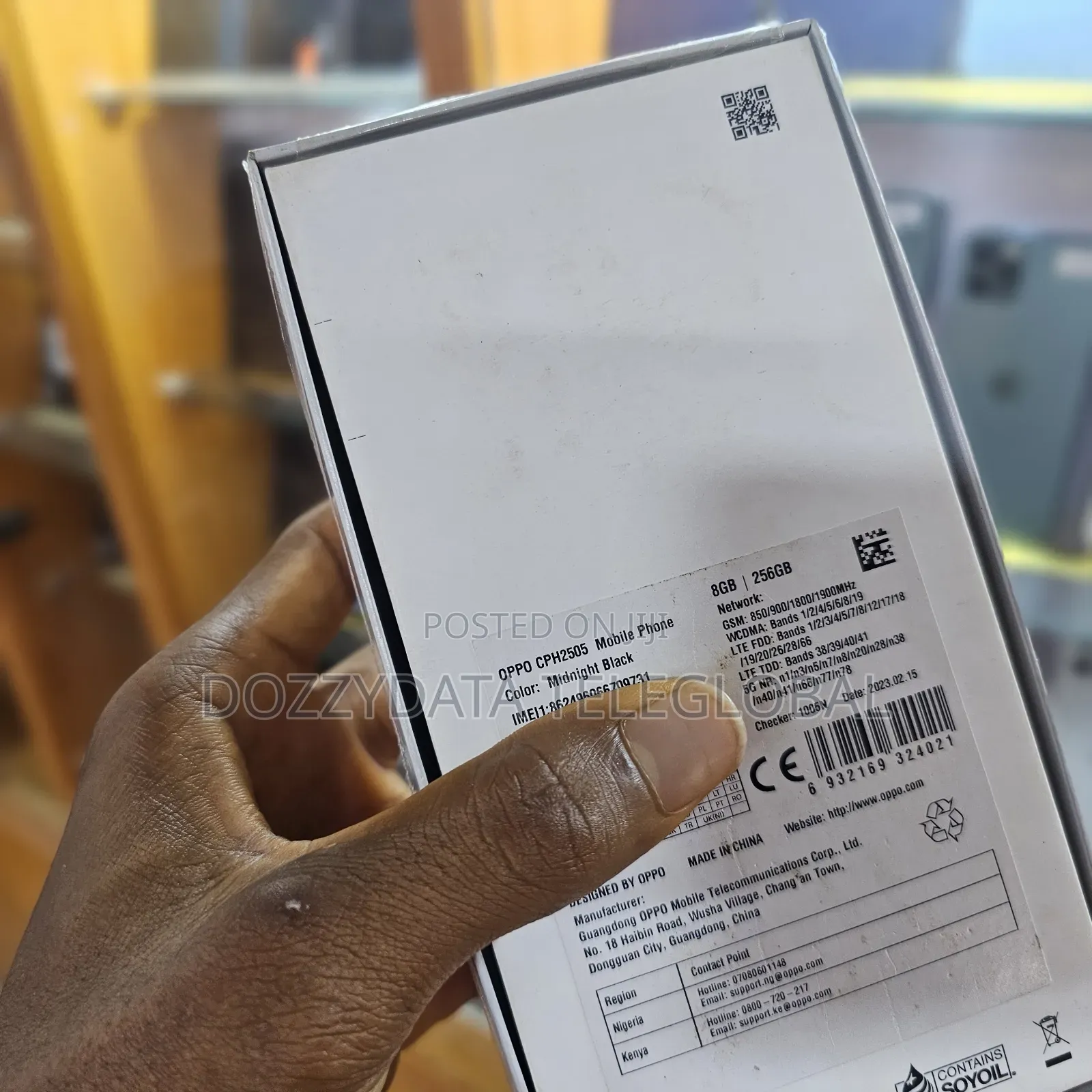 Oppo Reno 8T 256 GB Black