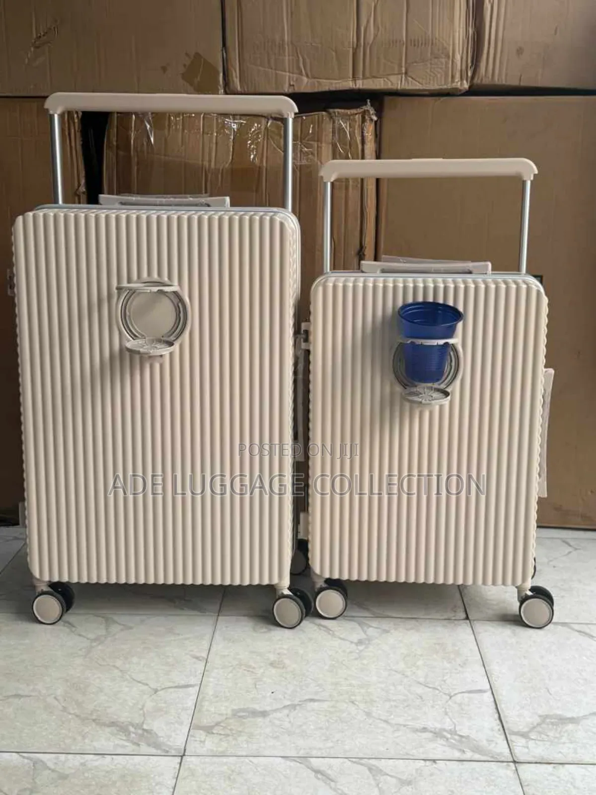 ABS Luxury Luggage With Wild Trolley