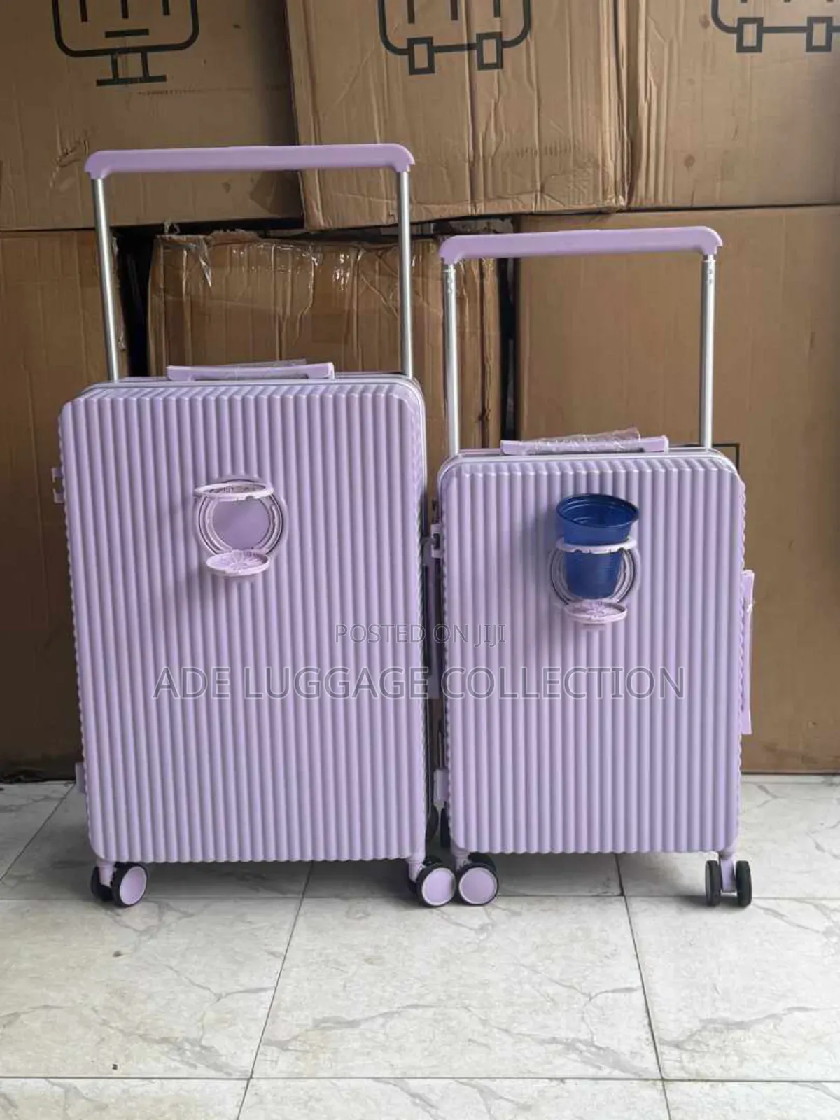 ABS Luxury Luggage With Wild Trolley
