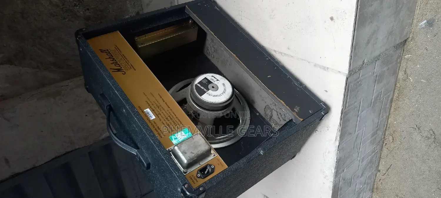 Neat Uk Used Marshall Combo Speaker.