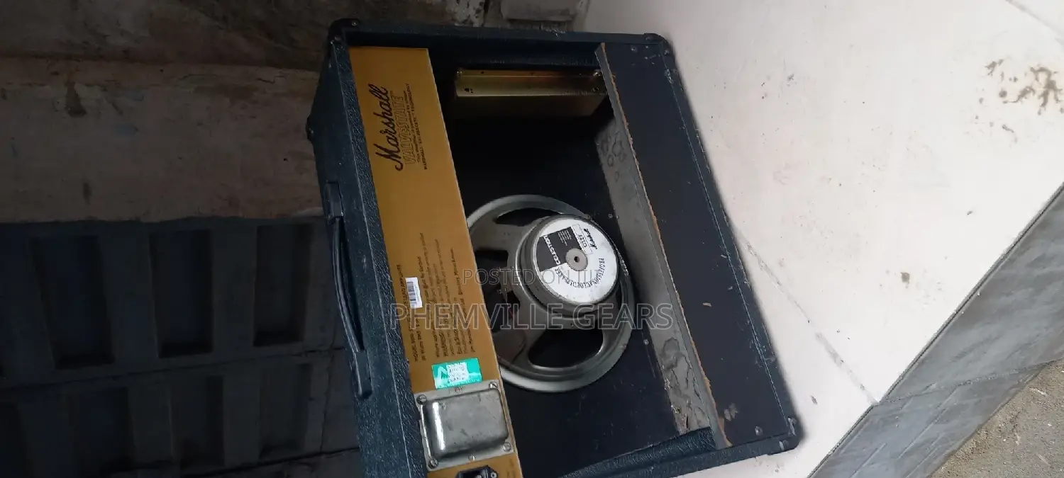 Neat Uk Used Marshall Combo Speaker.