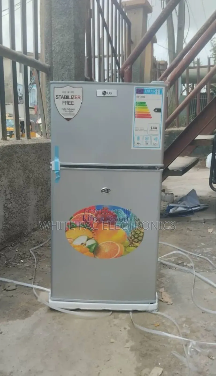 Brand New>LG Double Door Freezer Fridge 110-L Frost Free