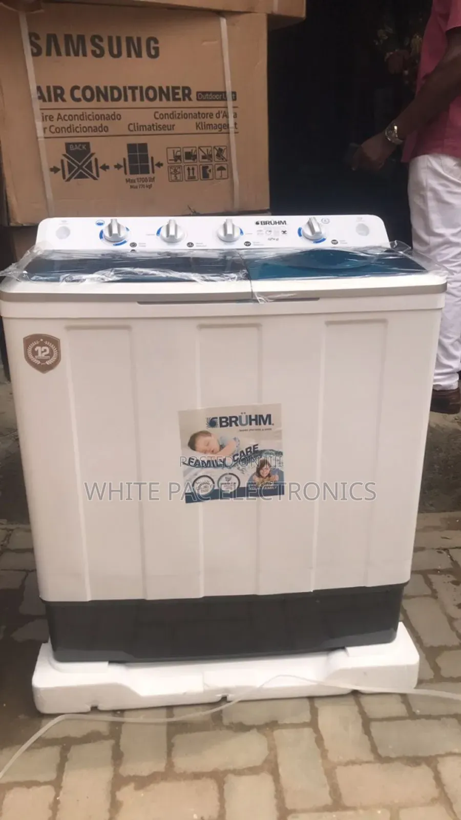 Brand New Bruhm 12kg ( Wash and Spin ) Top Loader Manual
