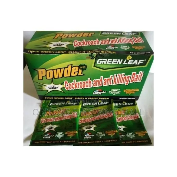 Duutgreen Leaf Cockroach Killing Bait Powder - (50 Satchets)