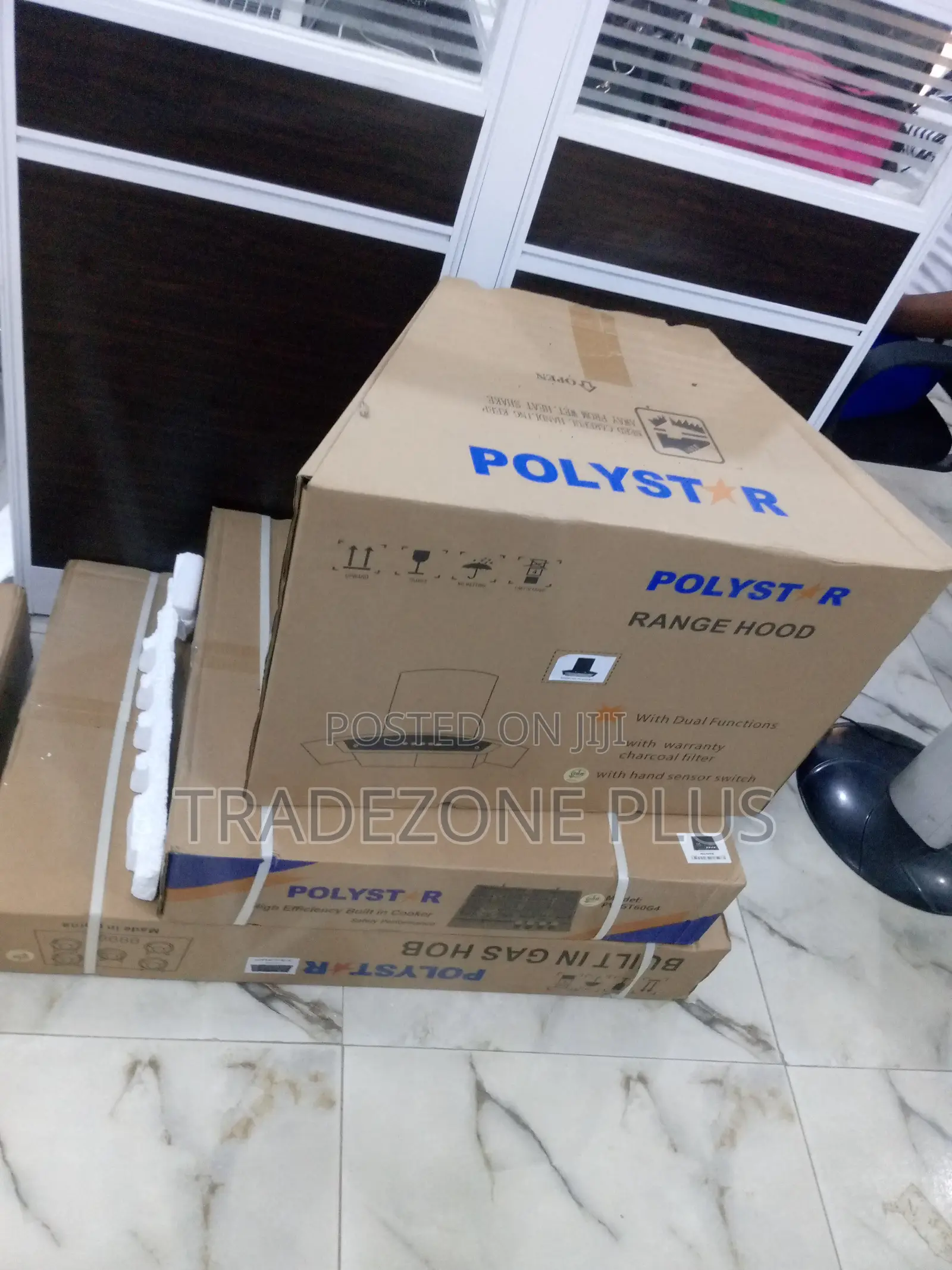 Effective Polystar 60cm Tempered Glass Range Hood